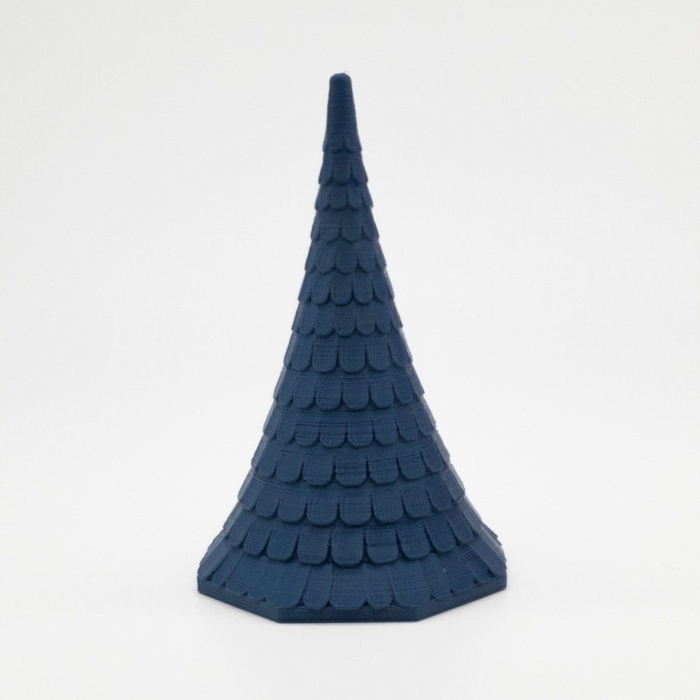 High octagonal roof for rag