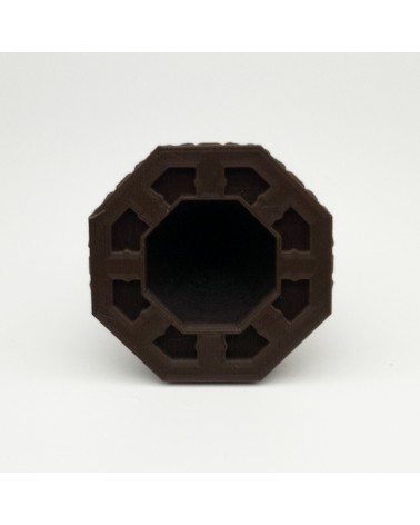 High octagonal roof for rag