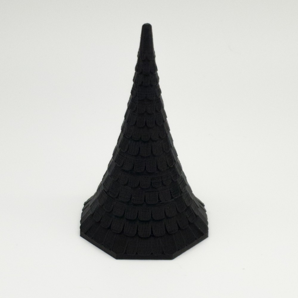Teulada octagonal alta per trapezi