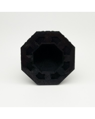 High octagonal roof for rag