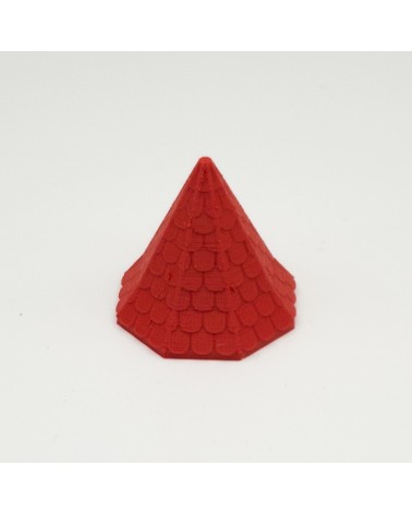 Low octagonal roof for rag