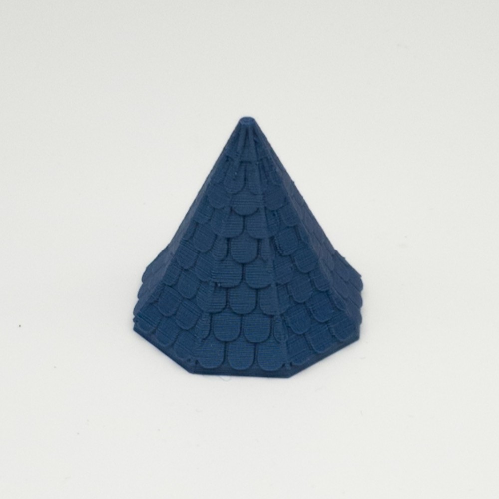 Teulada octagonal baixa per a trapezi