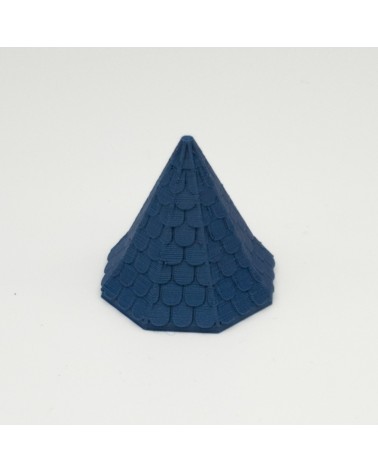 Low octagonal roof for rag
