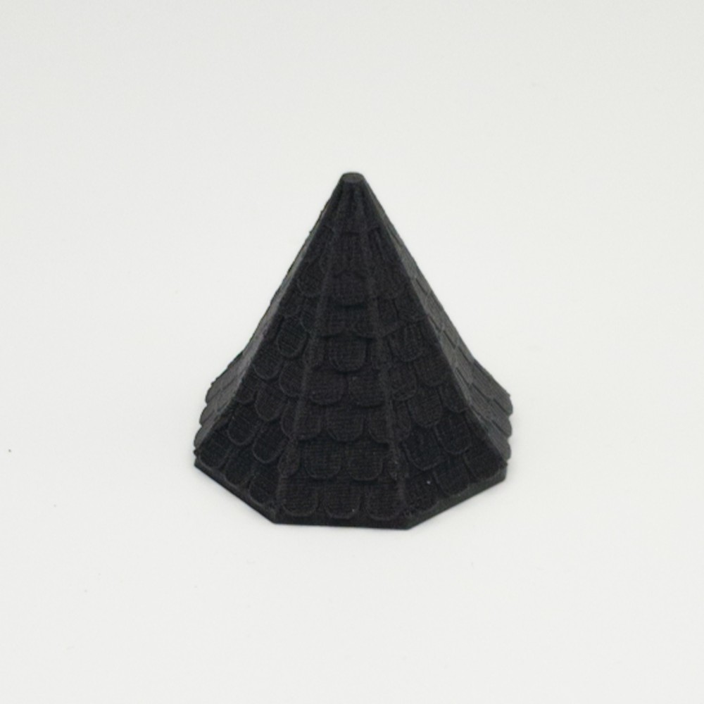 Low octagonal roof for rag Low octagonal roof for rag