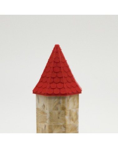 Tejado octagonal bajo para trapecio