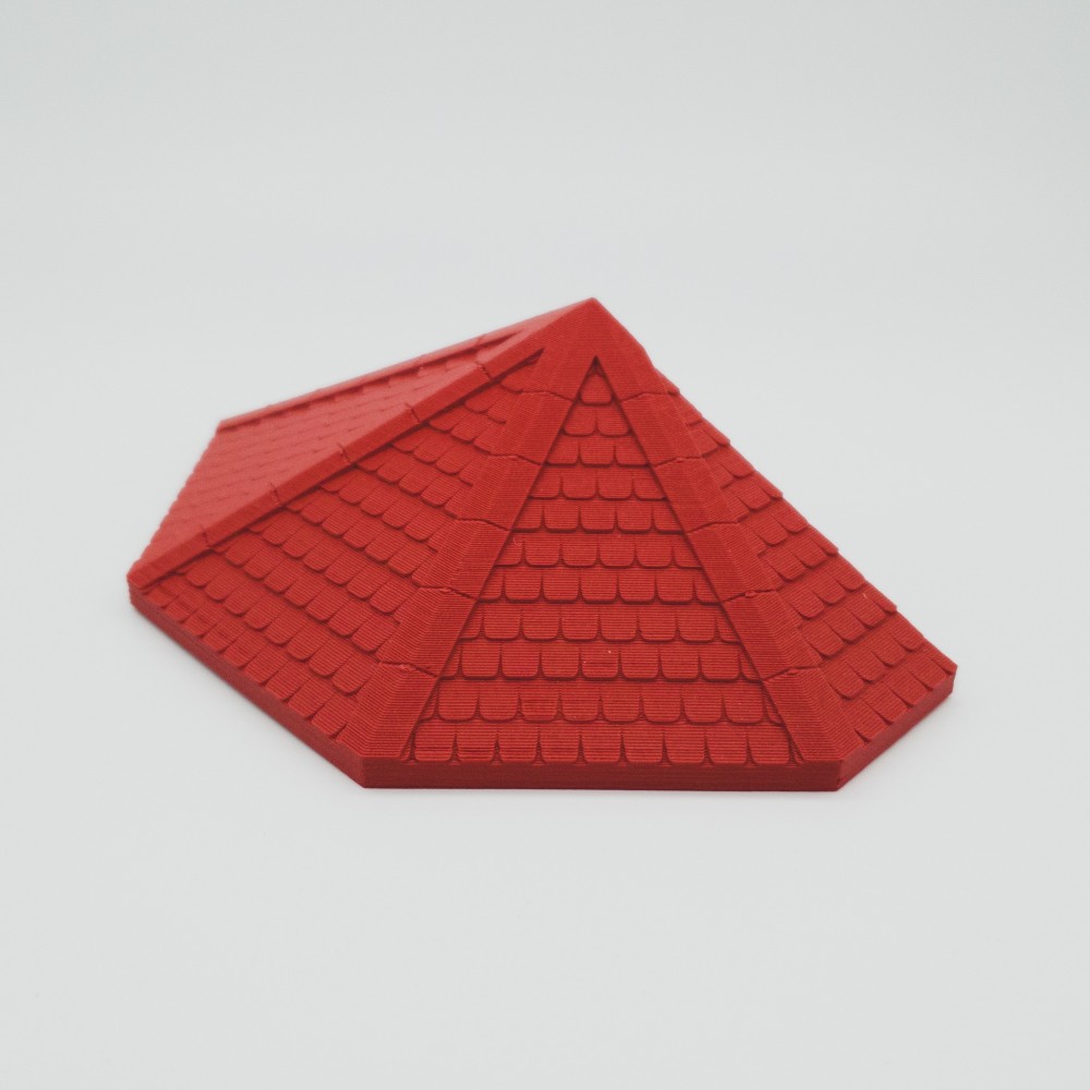Large octagonal roof