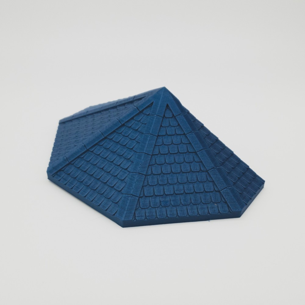Large octagonal roof