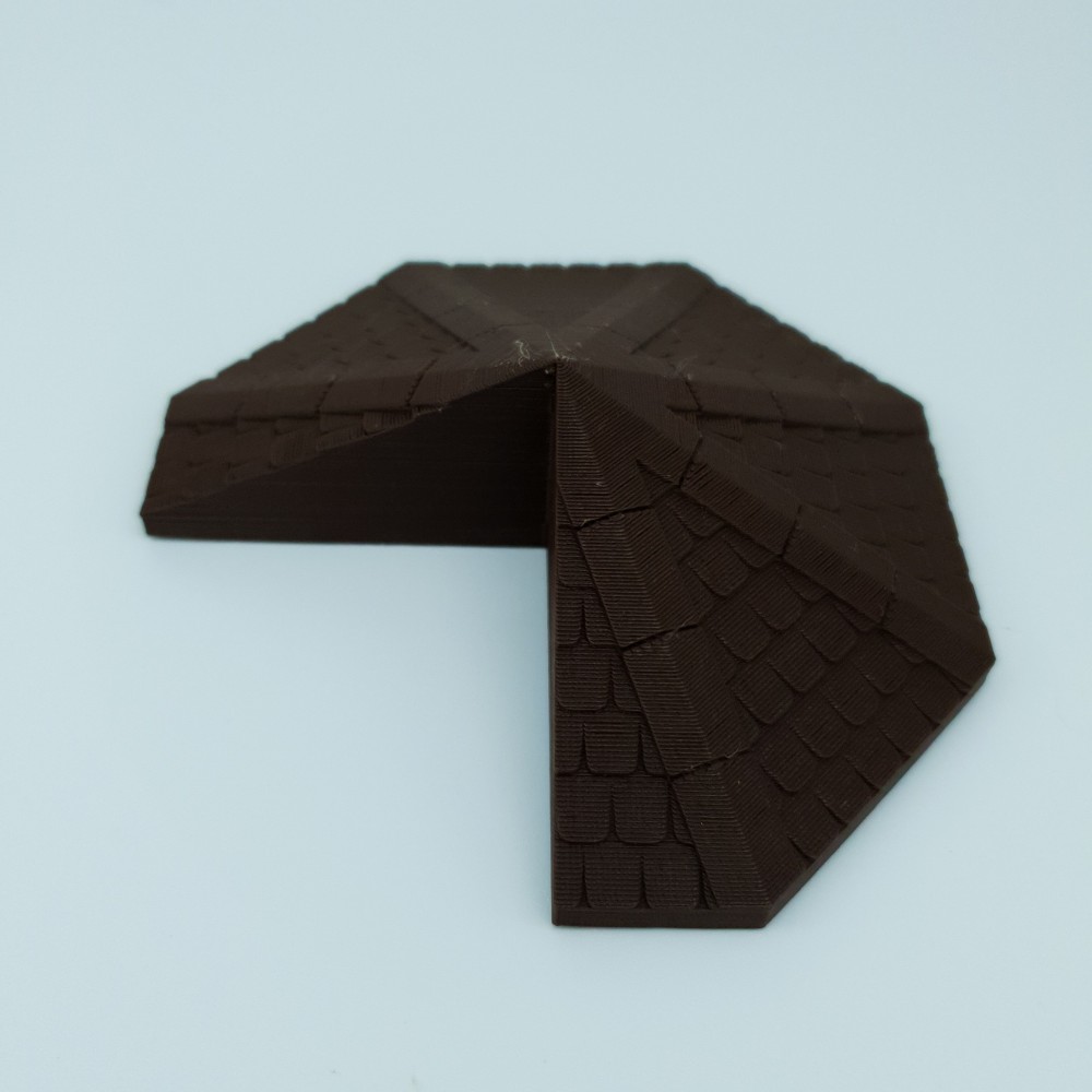 Tejado octagonal grande