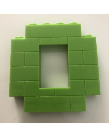 Muro para ventana verde claro de PDJ K