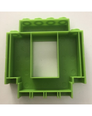 Muro para ventana verde claro de PDJ K