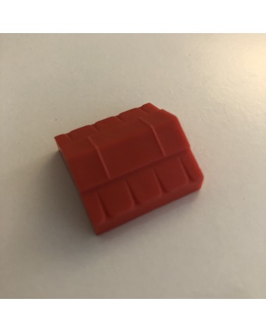 Remate tetto due acque 2x2 rosso serie New Exin R