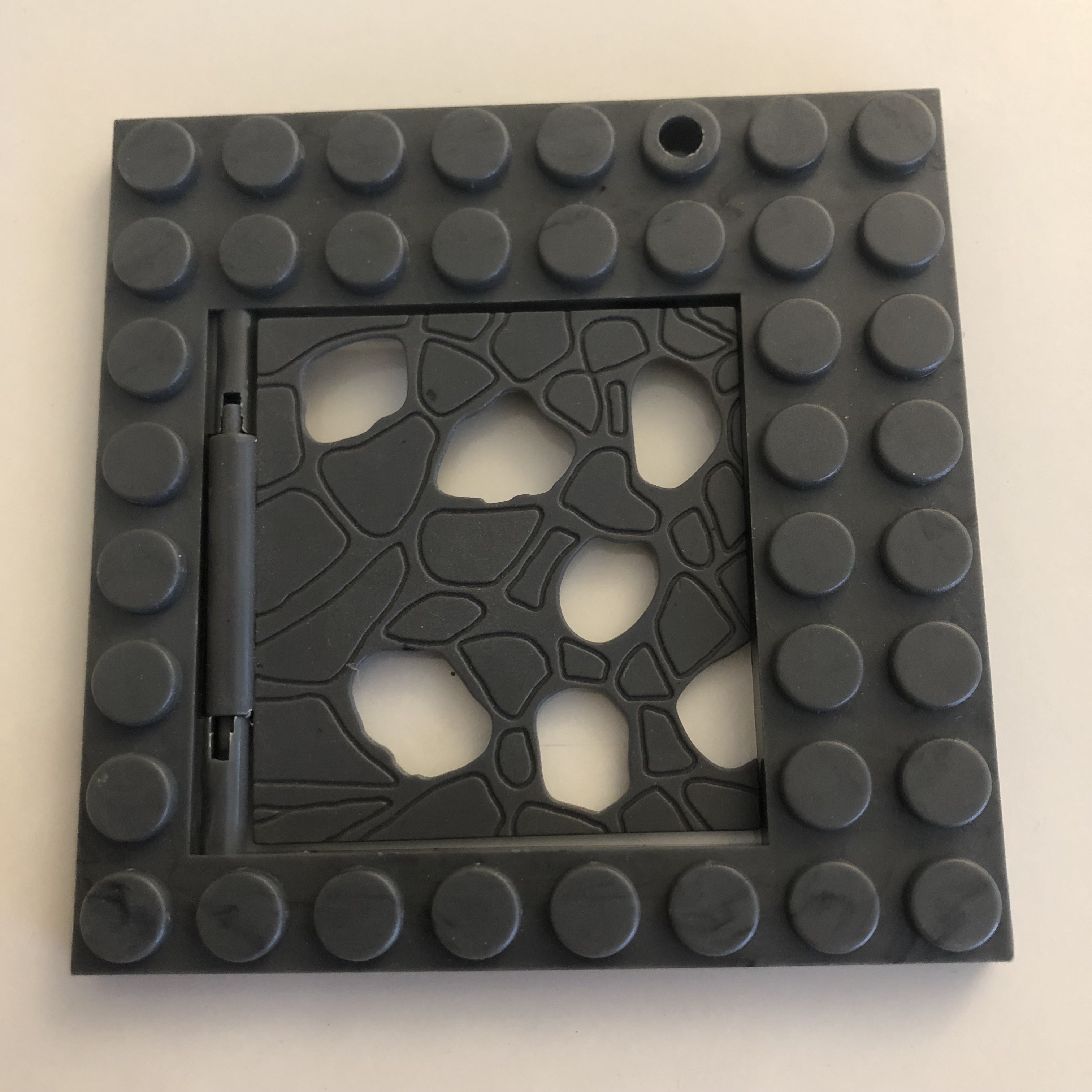8x8 Piatto con 5x5 Black Dark Grey Monster SÌ