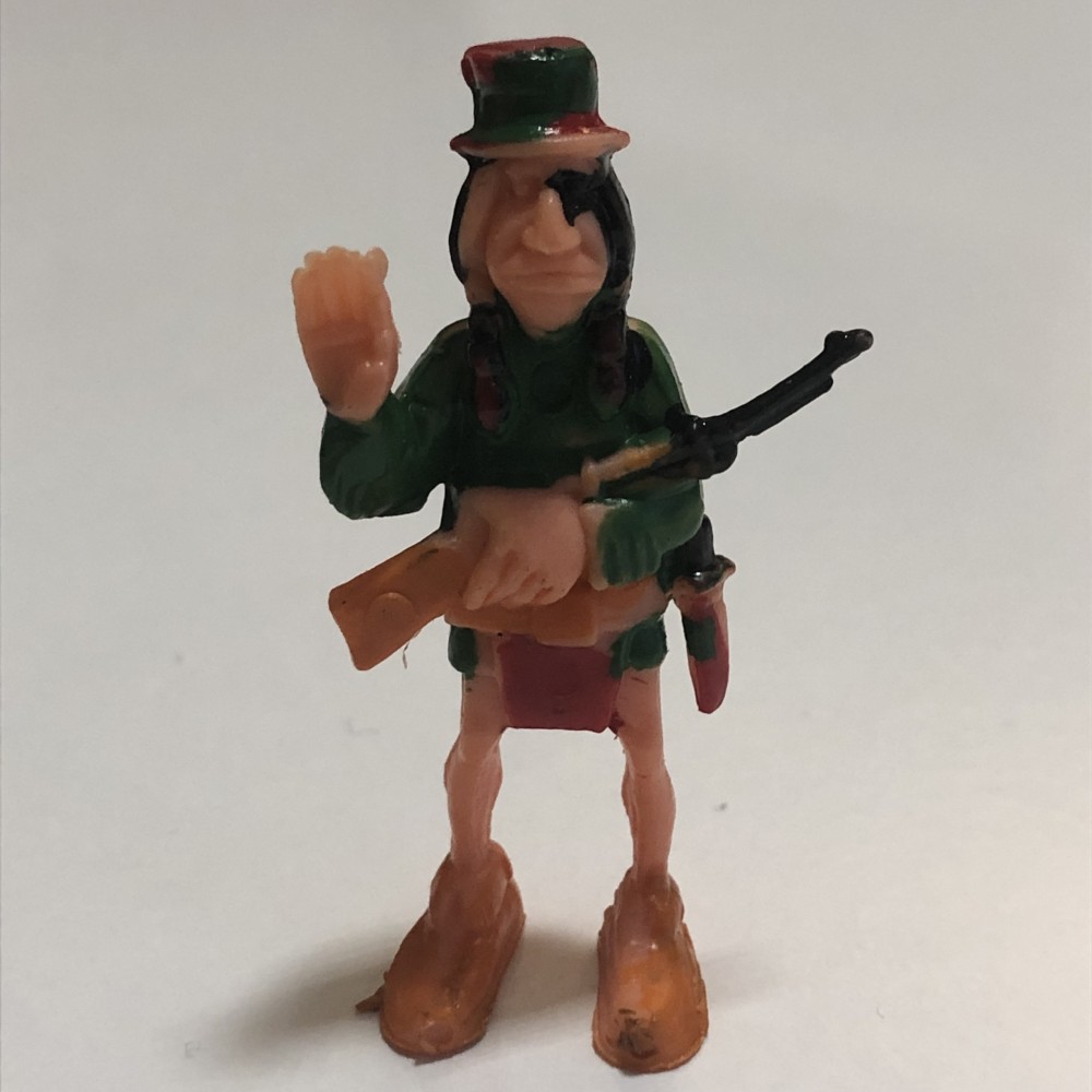 Indianer mit Schrotflinte Exin West