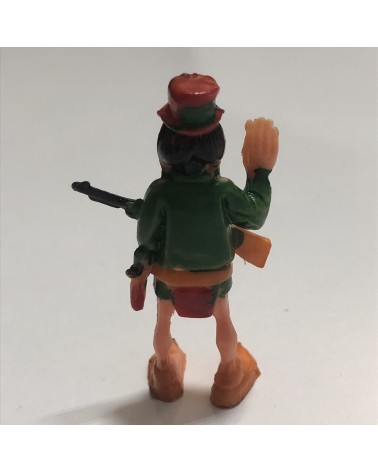 Indian with Exin West Shotgun