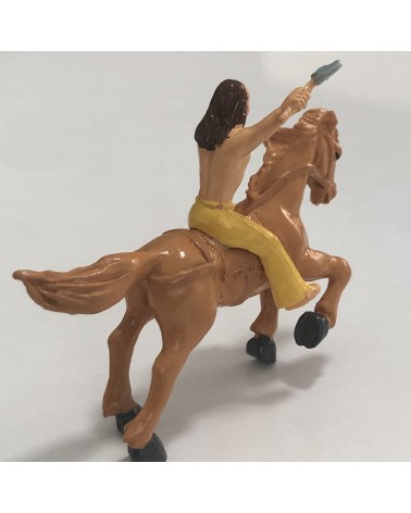Cheval indien avec Axe