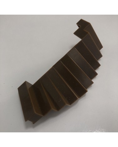 Semi-circular large staircase