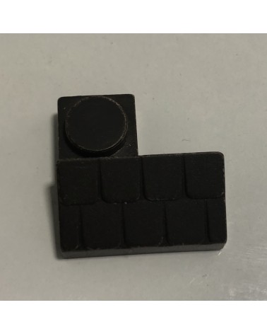 2x1 roof with 1x1 left dark brown exin West series