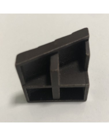 Tejado 2x2 inclinado derecha marrón oscuro serie Exin West