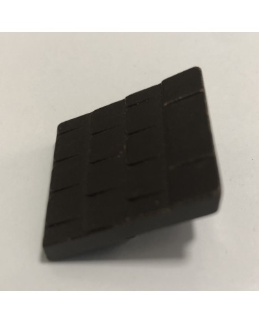 2x2 tilted right dark brown Exin West series