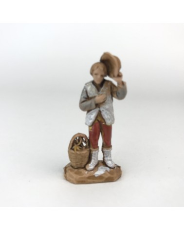 Young Figure with Miniature Drarama Basket