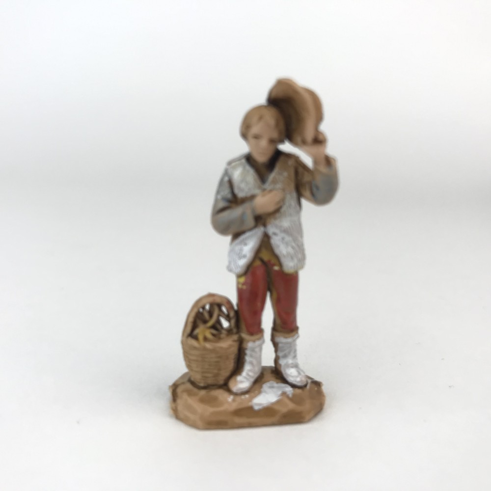 Young Figure with Miniature Drarama Basket
