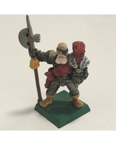Soldat amb alabarda i casc MH