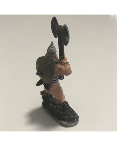 Welded barbarian with axe and shield MW