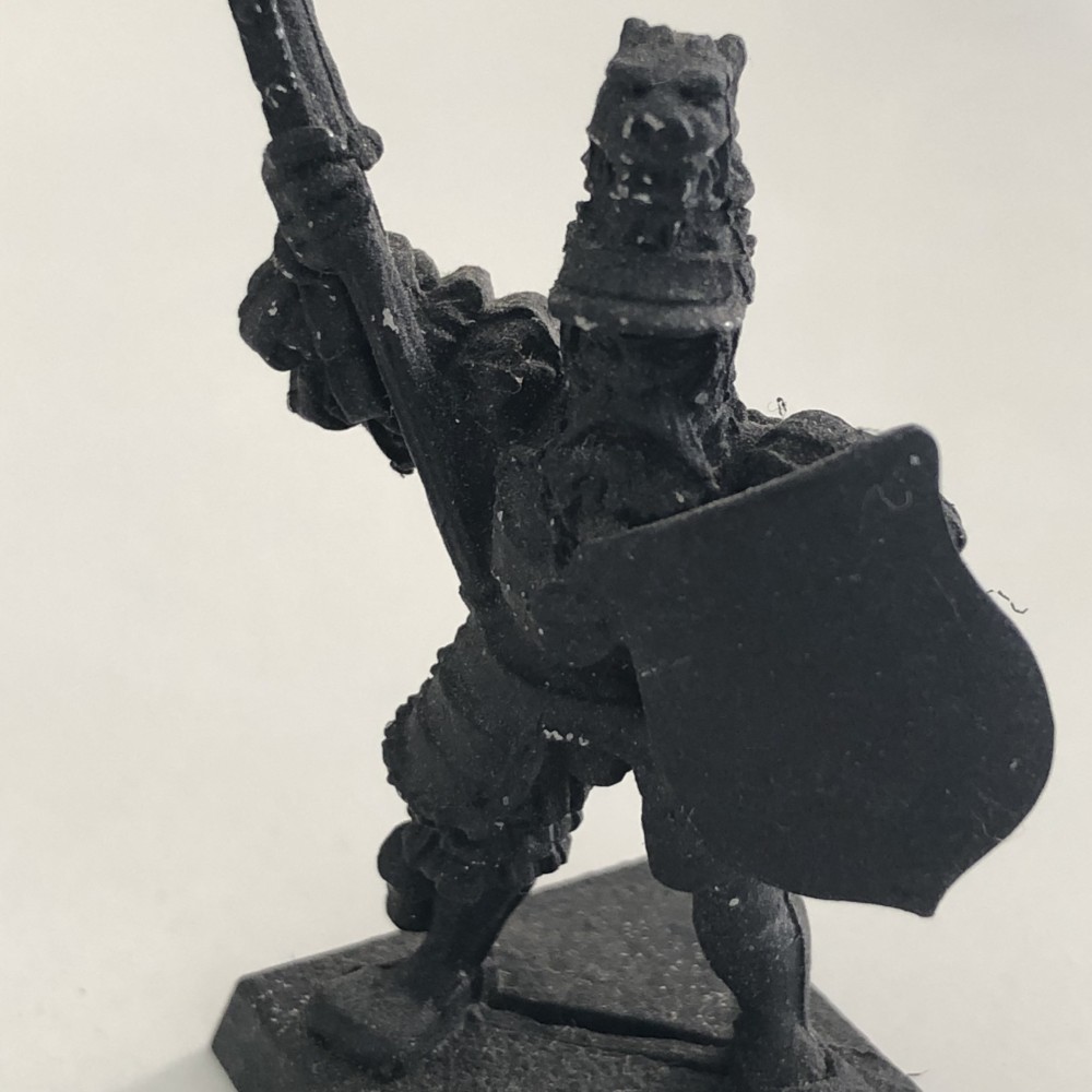 Soldier with Wrapped and shield MAK