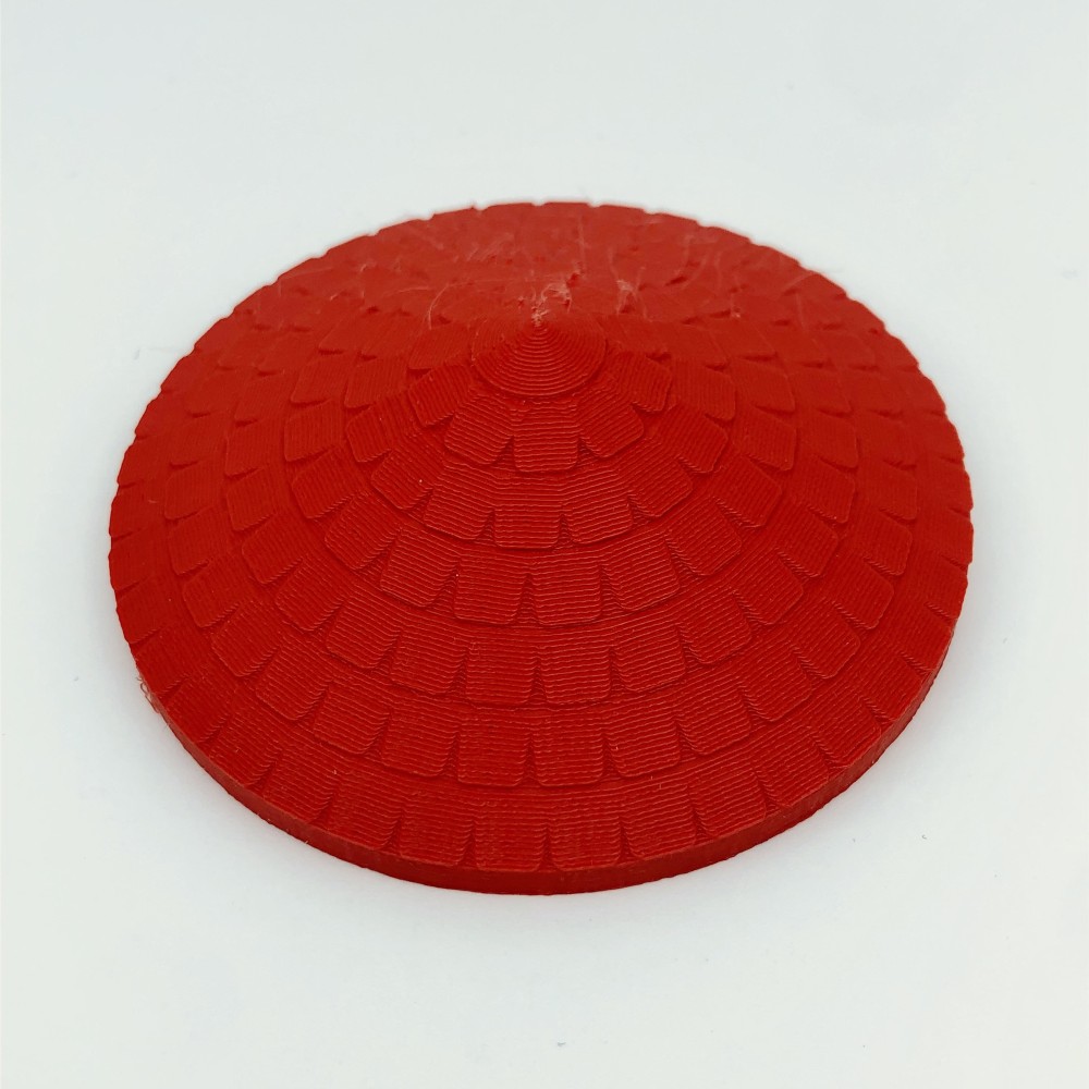 Tejado circular bajo