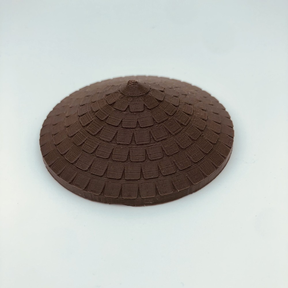Tejado circular bajo