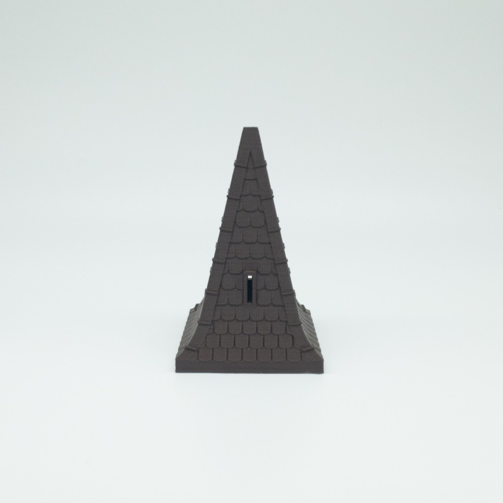 Pyramidal roof