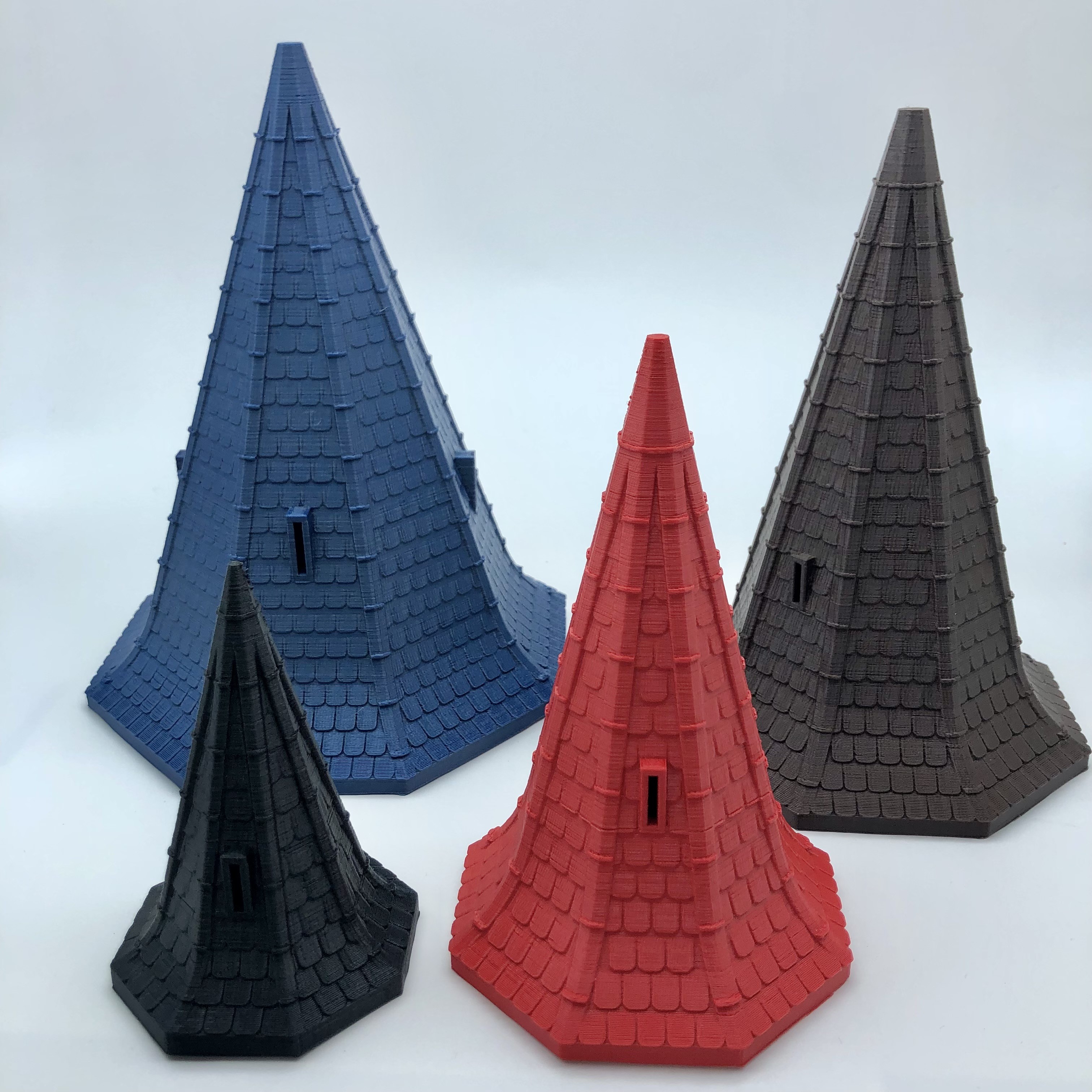 Teulades octagonals mixtes allargades