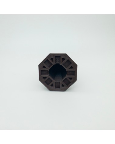 Elongated mixed octagonal roofs