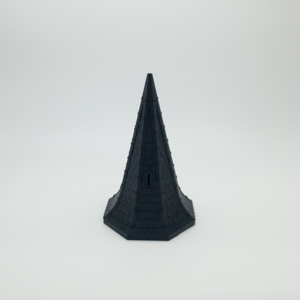 Elongated mixed octagonal roofs