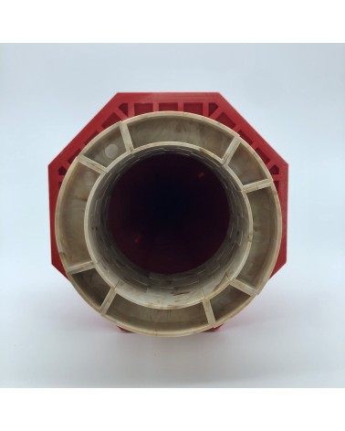 Teulades octagonals mixtes allargades