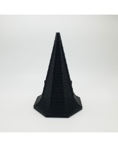 Elongated mixed octagonal roofs