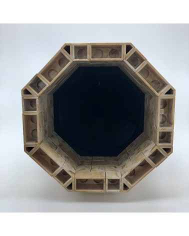 Teulades octagonals mixtes allargades
