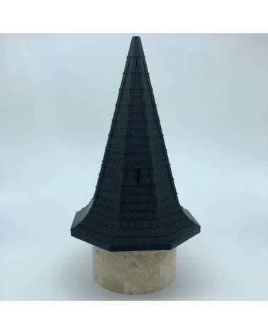 Tejados octagonales mixtos alargados
