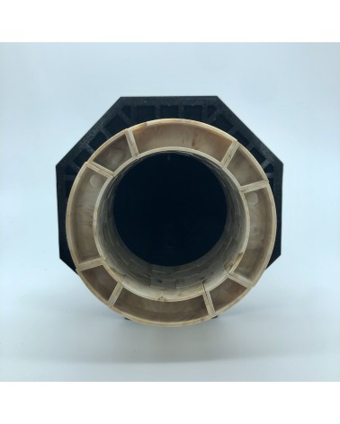 Teulades octagonals mixtes allargades