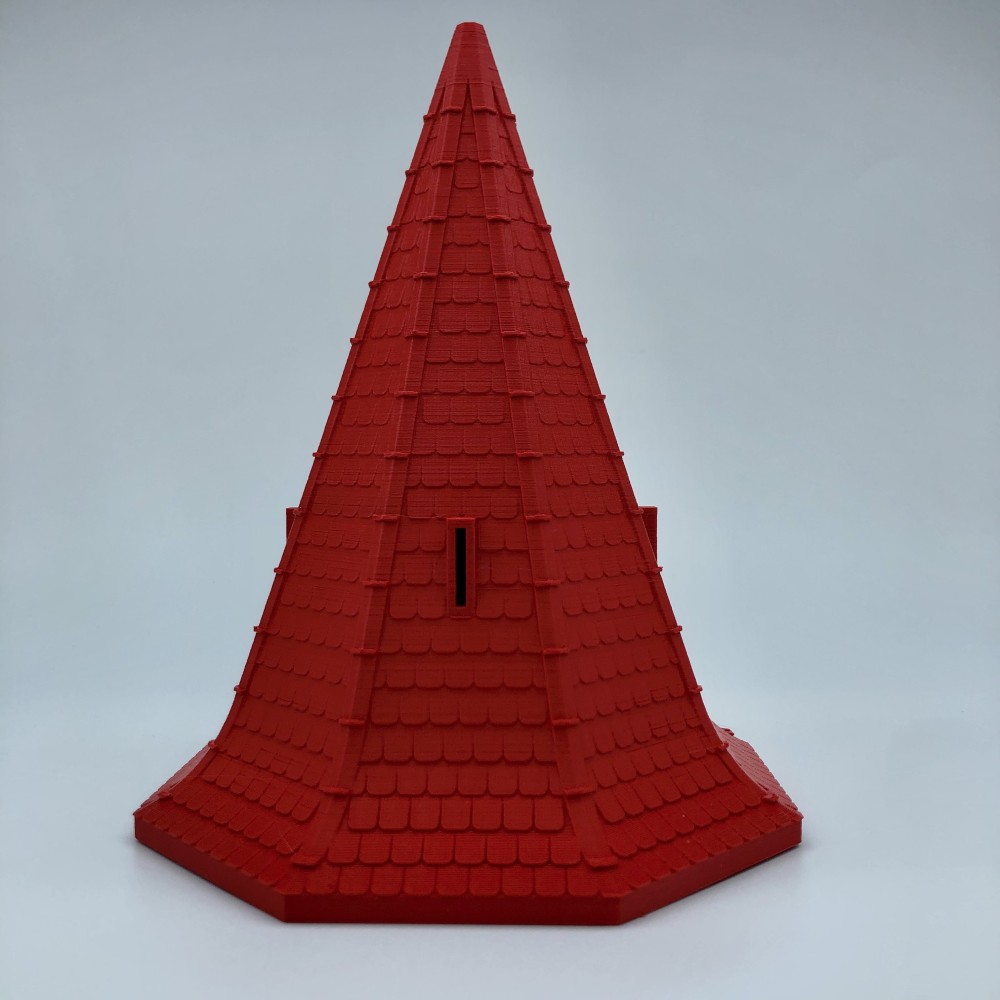 Teulades octagonals mixtes allargades
