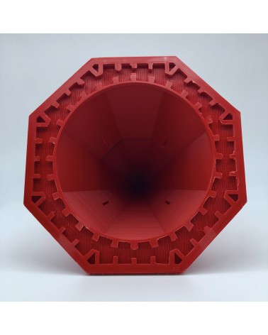 Teulades octagonals mixtes allargades