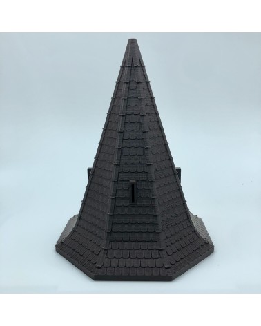 Elongated mixed octagonal roofs