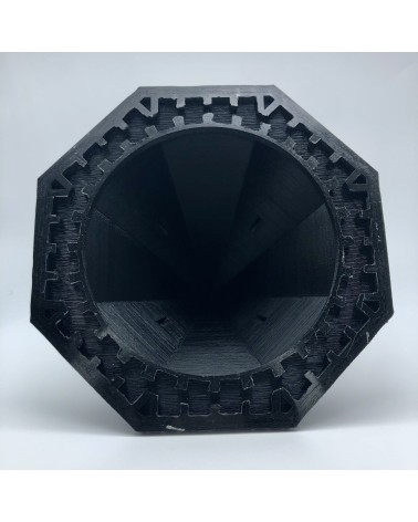 Teulades octagonals mixtes allargades