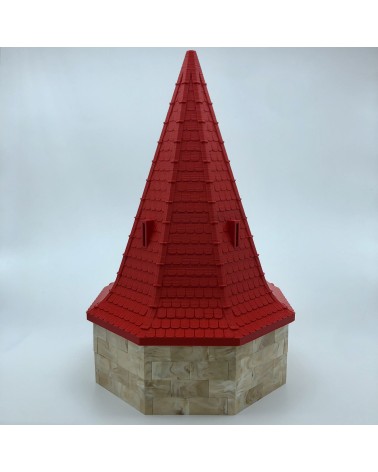 Teulades octagonals mixtes allargades