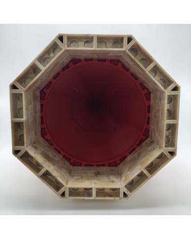 Teulades octagonals mixtes allargades