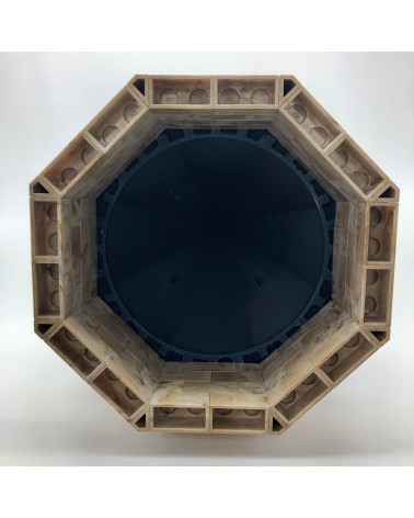 Teulades octagonals mixtes allargades