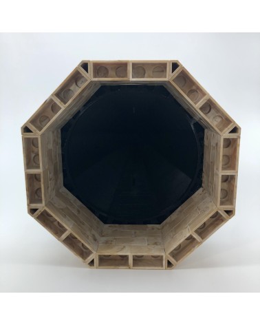 Tejados octagonales mixtos alargados