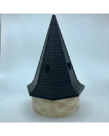 Tejados octagonales mixtos alargados