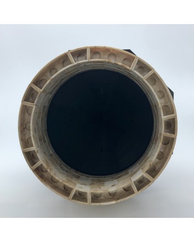 Teulades octagonals mixtes allargades