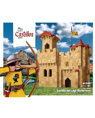 Castillo del Lago Misterioso + Expansión | Castillos de Juguete para Construir | Sets con Instrucciones